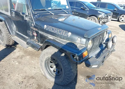 1999 Jeep Wrangler Sahara from USA, damaged, VIN 1J4FY49S1XP451531